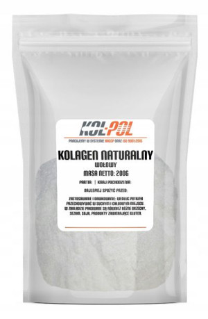 KOLAGEN WOŁOWY 200g Naturalny w proszku