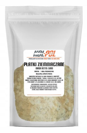 PŁATKI ZIEMNIACZANE 500g Puree ziemniak naturalne