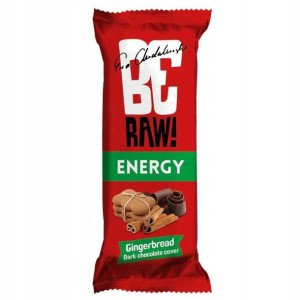 BeRaw Baton Energy Gingerbread 40g Purella