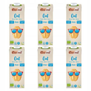 6x Napój Owsiany PLUS+ z Algami Morskimi Bio 1l
