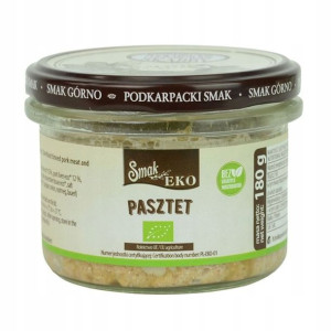 Pasztet Wieprzowy Bio 180g - Smak Eko