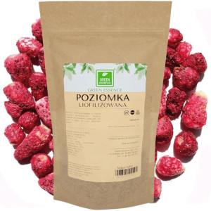 Poziomka liofilizowana cała 10 g - owoce liofilizowane Poziomki