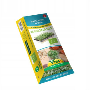 Nasiona na Kiełki Kiełkownica Rukola BIO 15g Vita