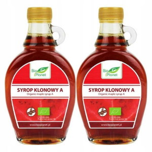 2 x Syrop Klonowy typ A Bio 250ml Bio Planet