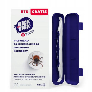 Kick The Tick Usuwanie Kleszczy w Etui ICB Pharma