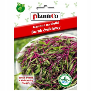 Nasiona na Kiełki Burak Ćwikłowy 20g - Plantico