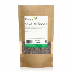 Kardamon Łuskany 100g - Planteon
