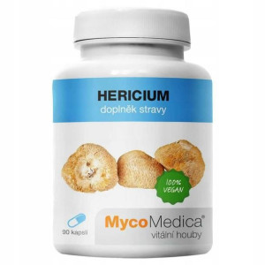 Hericium (Soplówka Jeżowata) 90Kaps MycoMedica