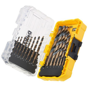 Zestaw wierteł metalu HSS-G 23 szt. DeWALT DT70729