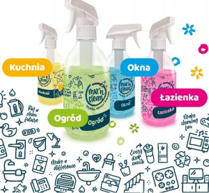 Zestaw płynów do czyszczenia Mix'n Clean TEVAN