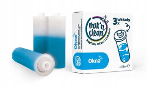 TEVAN Zapas kapsułki 3 szt do Mix'n Clean okna