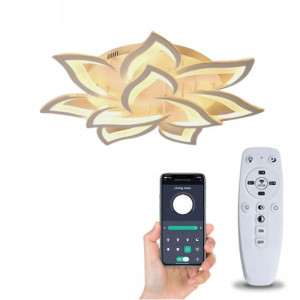 Lampa Wisząca Sufitowa Led Żyrandol Plafon Salonu