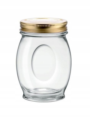 Słoik słoiki 780 ml Gold zestaw 6 szt