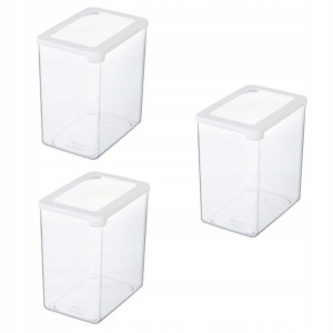 Zestaw pojemników na żywność sypkie 3x 3.5L ORTHEX