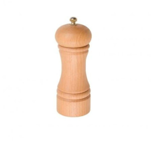 Młynek do pieprzu drewniany 15 cm