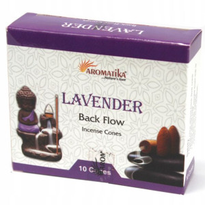 Kadzidełka stożkowe LAWENDA 10 szt.