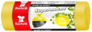 Worki na śmieci super mocne stanitarne 20 L 20 szt