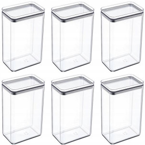 Zestaw 6 pojemników kuchennych CRYSTAL 4 L