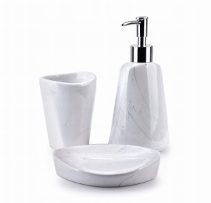 Zestaw łazienkowy komplet 3 elementy 400ml ODETTE