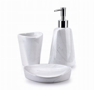 Zestaw łazienkowy komplet 3 elementy 400ml ODETTE