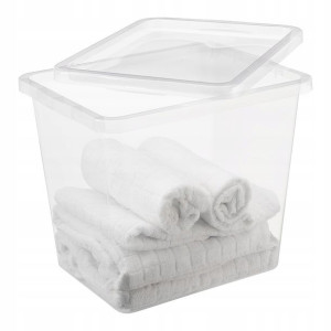 Pojemnik pudełko plastikowe 31 L z pokrywą