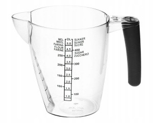 Dzbanek z miarką i miękkim uchwytem 0,5 L