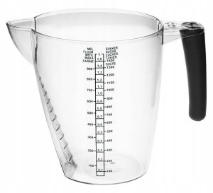 Miarka kuchenna dzbanek z uchwytem 1,5 L