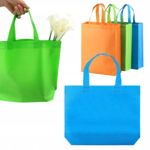 Torba Na Zakupy Z Flizeliny 40x10x35cm Mix Kolor