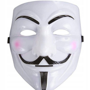 Maska Anonymous Halloween Stop Acta V Jak Vendetta