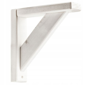 Wspornik Półki Drewniany Wzmocniony 145x145x30mm