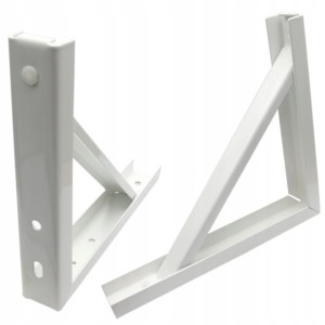Wspornik Półki Metalowy Wzmocniony 20 X 17,5 X 3cm