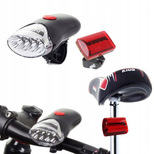 Zestaw Lampek Rowerowych Led Lampka Przód Tył