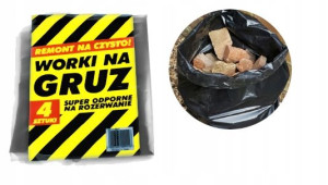 Worki na gruz odpady budowlane mocne 4 x 105 L