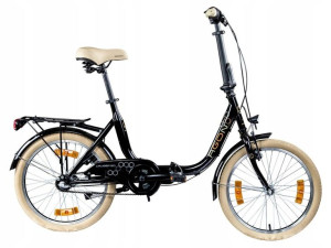Rower składany Agon Cruiser 20 czarny