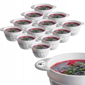 Kadax Bulionówka Flaczarka 650ml Miseczka 12szt