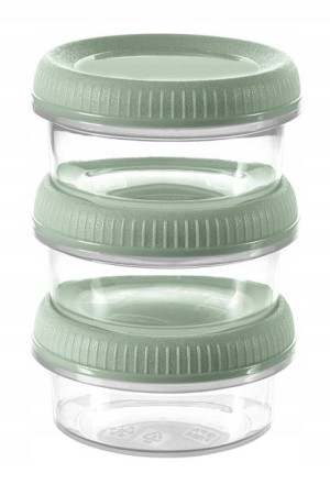 Curver Pojemnik Na Sos Dip Przyprawy 3x150ml Eko