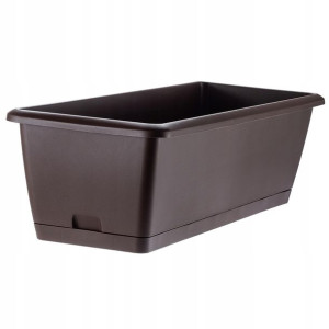 Kadax Skrzynka Balkonowa 60cm Doniczka Podstawka