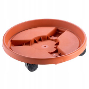 Kadax Podstawka Pod Doniczkę 30cm Kółka Okrągła