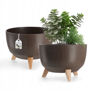 Kadax Doniczka Donica 33cm Wkład Osłonka Misa