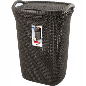 Curver Kosz Na Pranie Bieliznę 57 L Brązowy