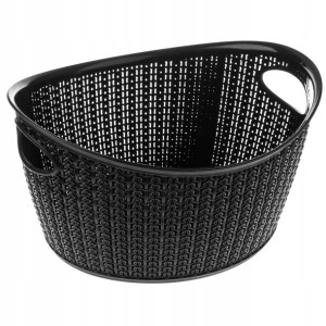 Koszyk Organizer Okrągły Z Uchwytami 9l Kolory