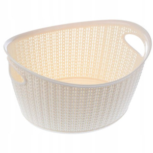 Koszyk Organizer Okrągły Z Uchwytami 9l Kolory