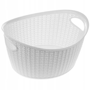 Koszyk Organizer Okrągły Z Uchwytami 9l Kolory