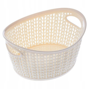 Koszyk Organizer Okrągły Z Uchwytami 1,5l Kolory