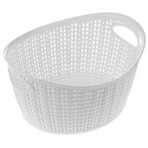 Koszyk Organizer Okrągły Z Uchwytami 3,3l Kolory