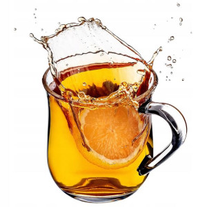 Szklanka Kubek 320ml Do Kawy Herbaty Soku Z Uchem