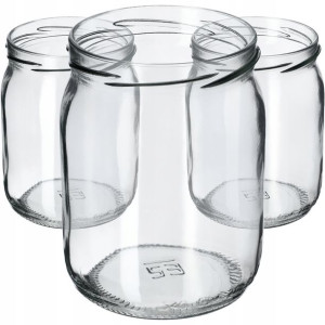48x Słoiki Na Przetwory 540ml Słoik Szklany Dżem