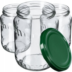 Słoik 720ml Słoiki Przetwory Zakrętki Fi82 48szt