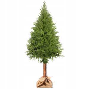 Choinka Na Pniu Sztuczna 180 Cm Świerk Pe Premium
