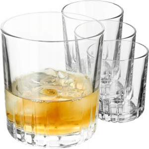Szklanki 280ml Zestaw Szklanek 4szt Do Whisky Soku